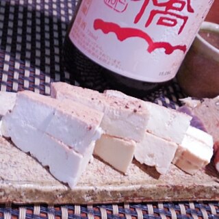 お酒が進んでごめんなさい、明太豆腐燻製